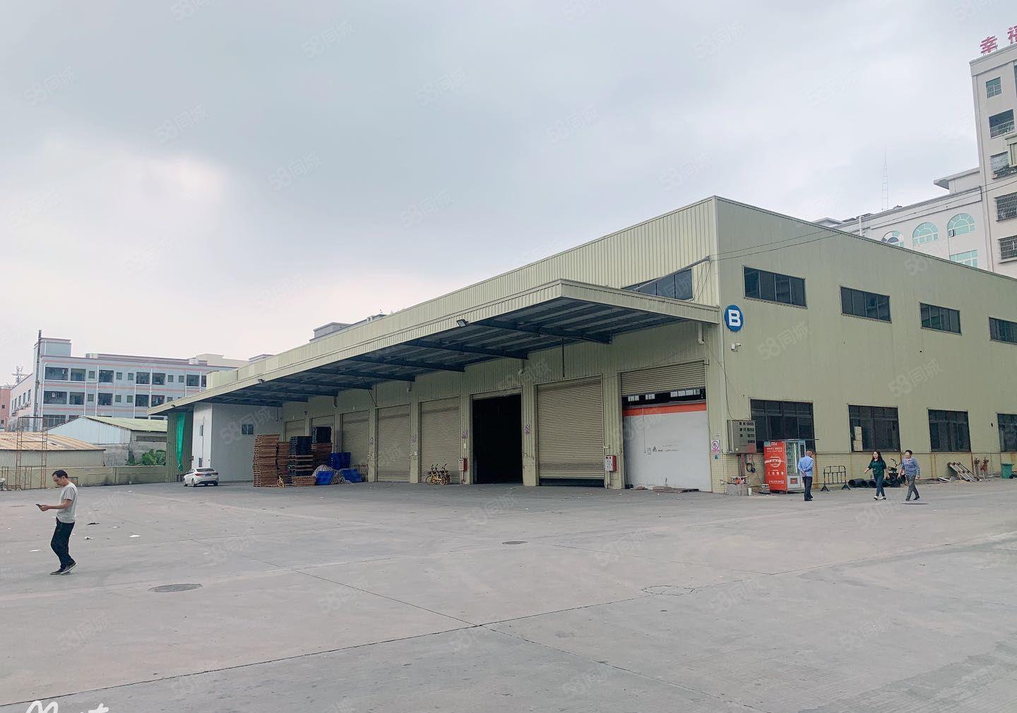 溪头新出钢结构厂房2700平高12米带现成办公室装修