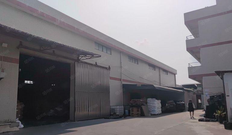 独院单一层10000平滴水10米带行车厂房出租 实际面积空地