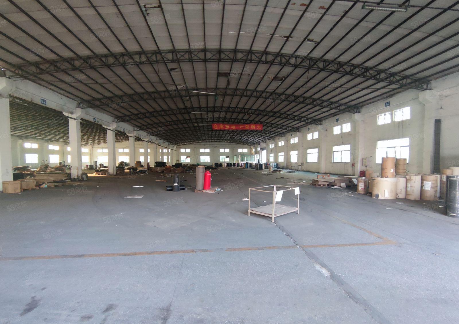 厚街镇环莞快速路附近独门独院单一层厂房低价出租4500平米