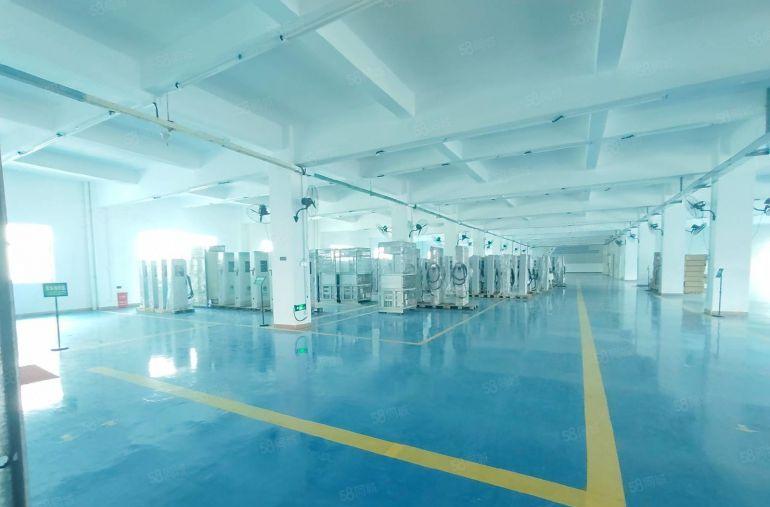 塘厦林村工业区原房东精装修1500平厂房出租全新地坪漆空地大