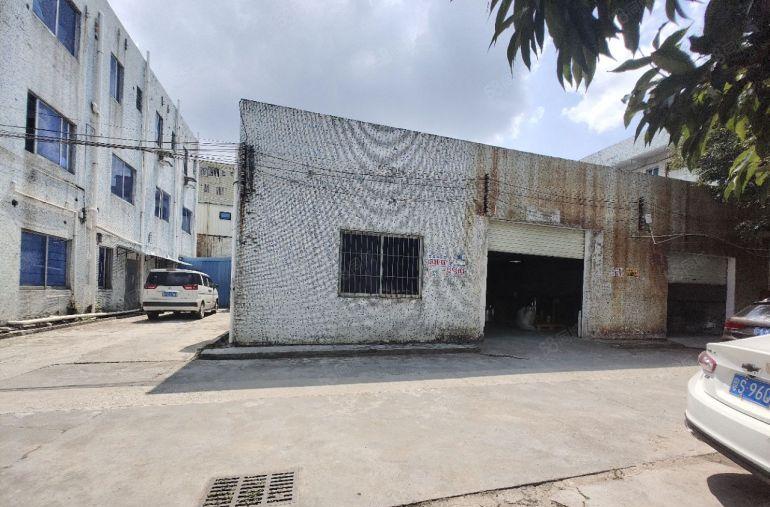 塘厦小独栋单一层一楼490平厂房仓库出租，带装修办公可进大车