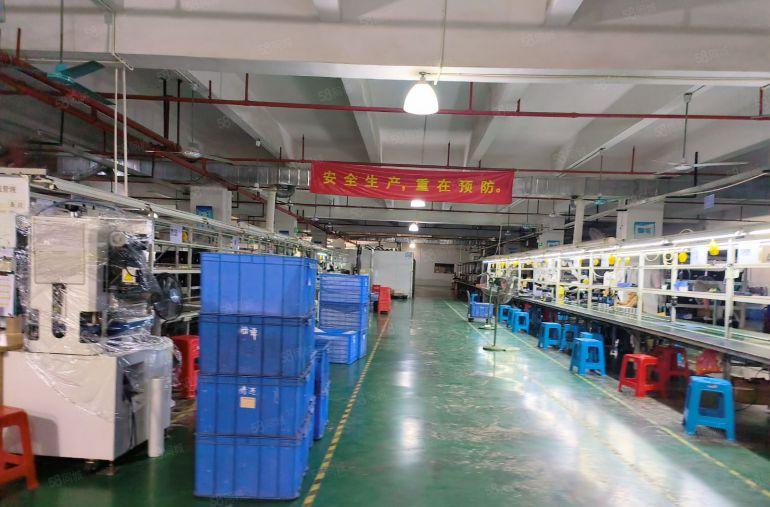 0公摊塘厦林村独院7500平厂房原房出租电商仓库出租