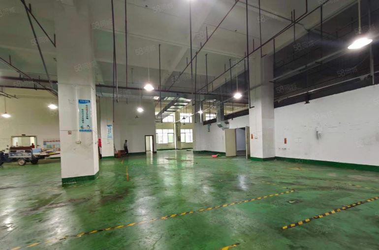 原房东高6.5米一楼厂房出租 现成办公室水电适合五金注塑模具