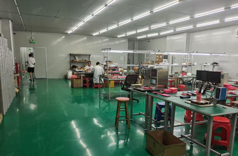 标准厂房出租700平无尘车间消防证件齐全，精装带中央空调