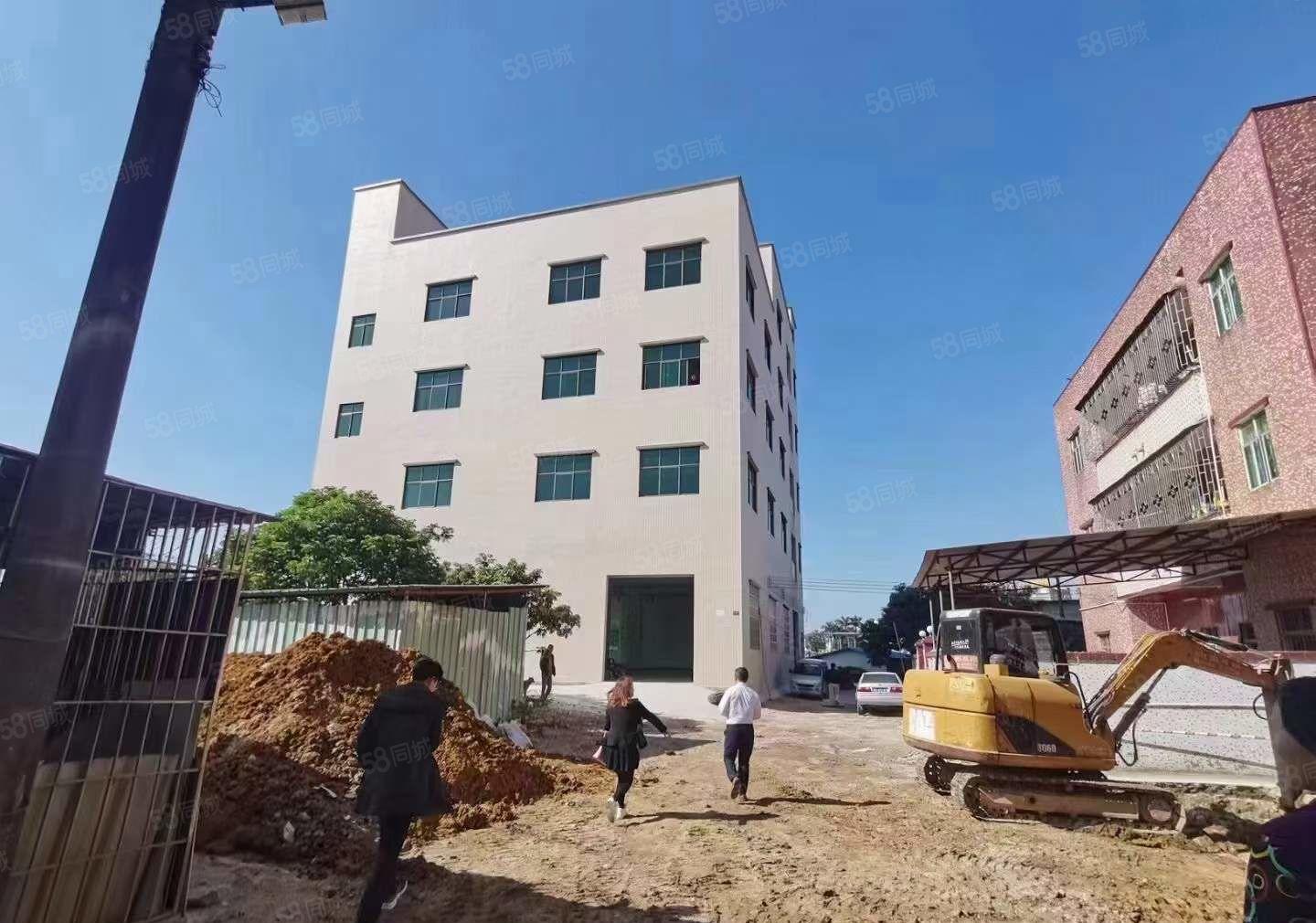 可做电池不限行业!一手房东全新独栋厂房出租780平多层可整租