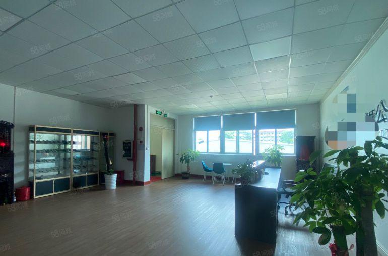 塘厦清湖头楼上1450平精装修厂房出租，带前台办公流水线拎包