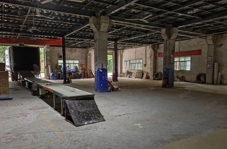 塘厦原房东独栋厂房一楼580平仓库厂房出租，实际面积，马路边