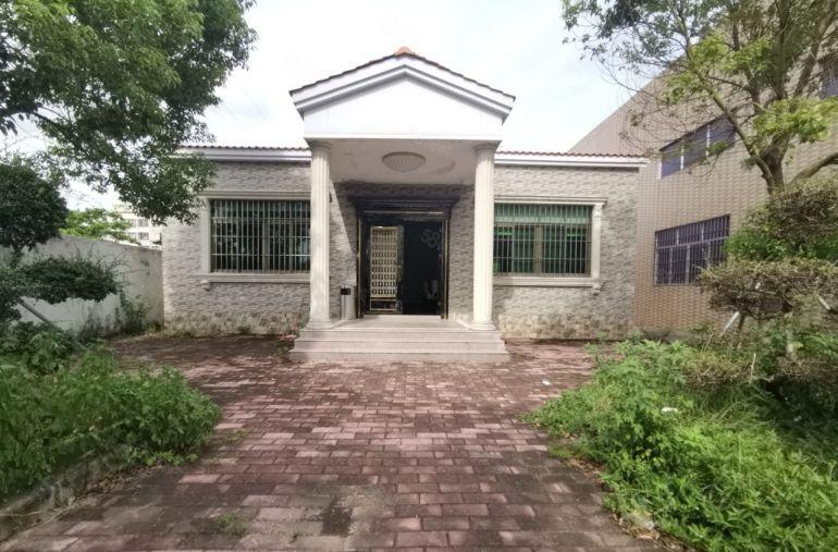 塘厦原房东花园式单一层独院厂房，1000平带隔热层 大空地