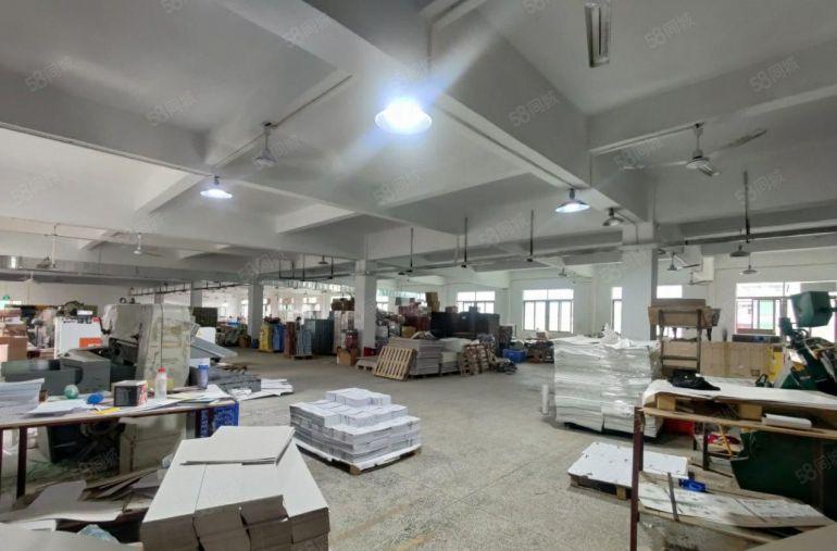 塘厦林村园区厂房出租，实际面积1100平带木地板装修无转让费