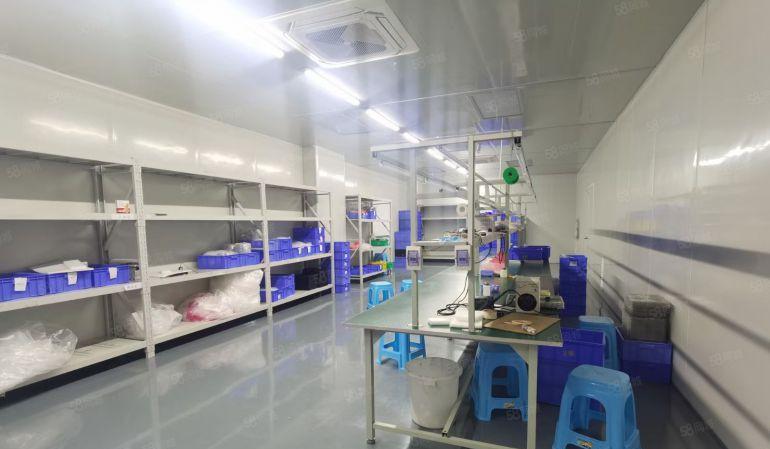 塘厦镇石鼓9成新红本园区分租标准厂房三楼800平方带豪华装修