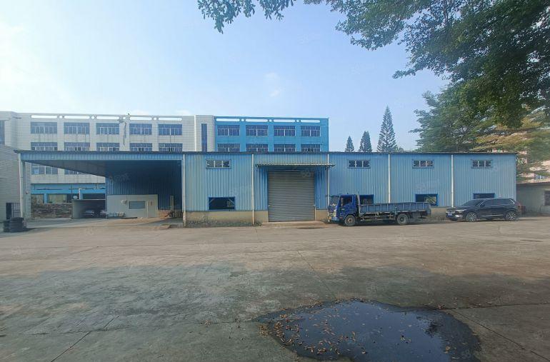 塘厦石鼓独院单一层钢结构厂房仓库900平出租，滴水6空地大