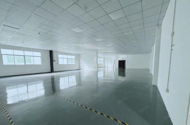 塘厦大坪楼上小面积厂房480平方，现成地坪漆吊顶水电全主路边