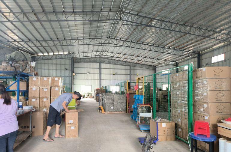 塘厦中心区原房东独院1500平厂房仓库出租滴水7米空地可堆放