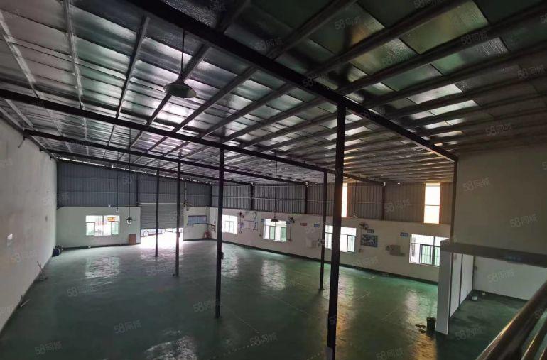 塘厦龙背岭独栋单一层钢构一楼低价厂房仓库出租1000平带装修