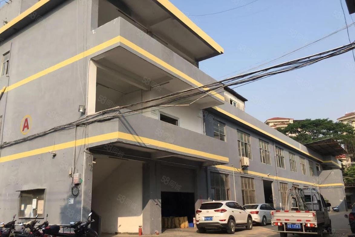 塘厦田心独栋标准两层1900平，园区厂房带装修，形象好。