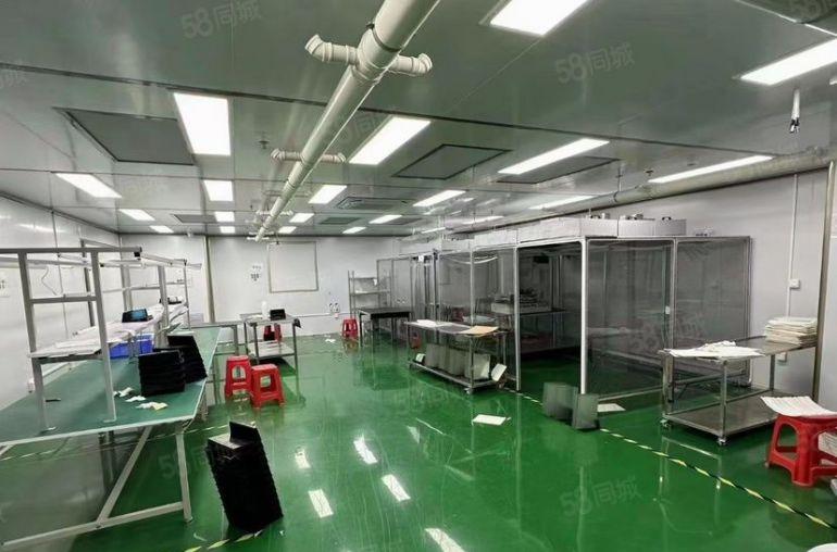 塘厦红本甲级无尘车间厂房出租，全新精装修形象好，易招工