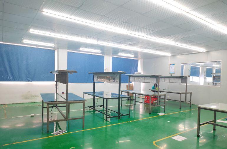 塘厦田心2600平厂房仓库出租现成装修吊顶办公室，水电齐全。