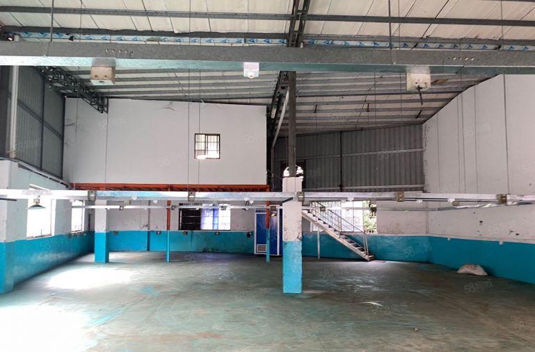 塘厦清湖头新出钢构厂房大马路边现成装修带办公室特价7000元