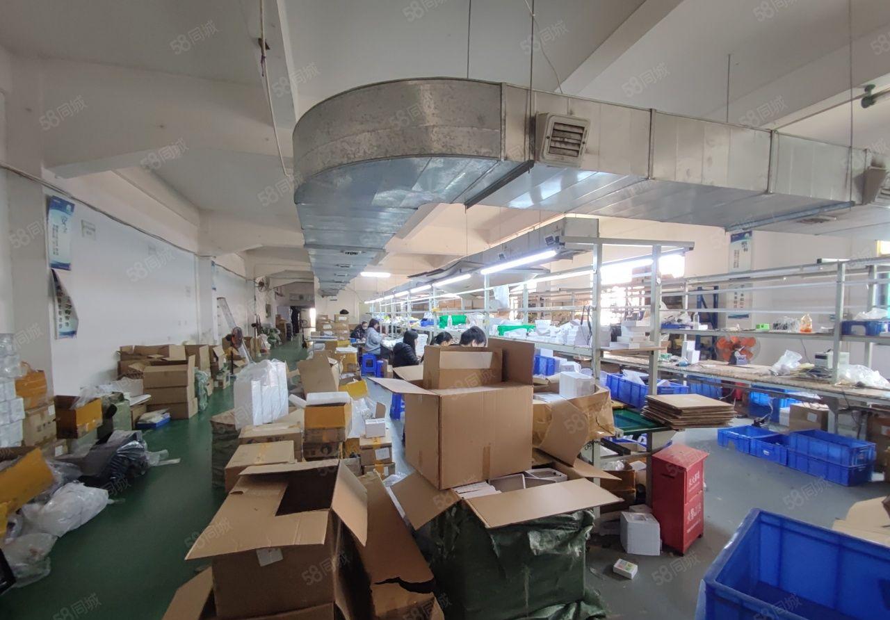 塘厦石鼓月底空出一楼380平标准厂房出租，有现车办公室，拎包