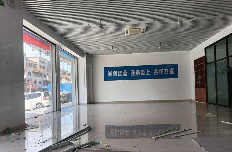 塘厦浦心湖门面一楼300平仓库厂房出租，精装修 主干道人流旺