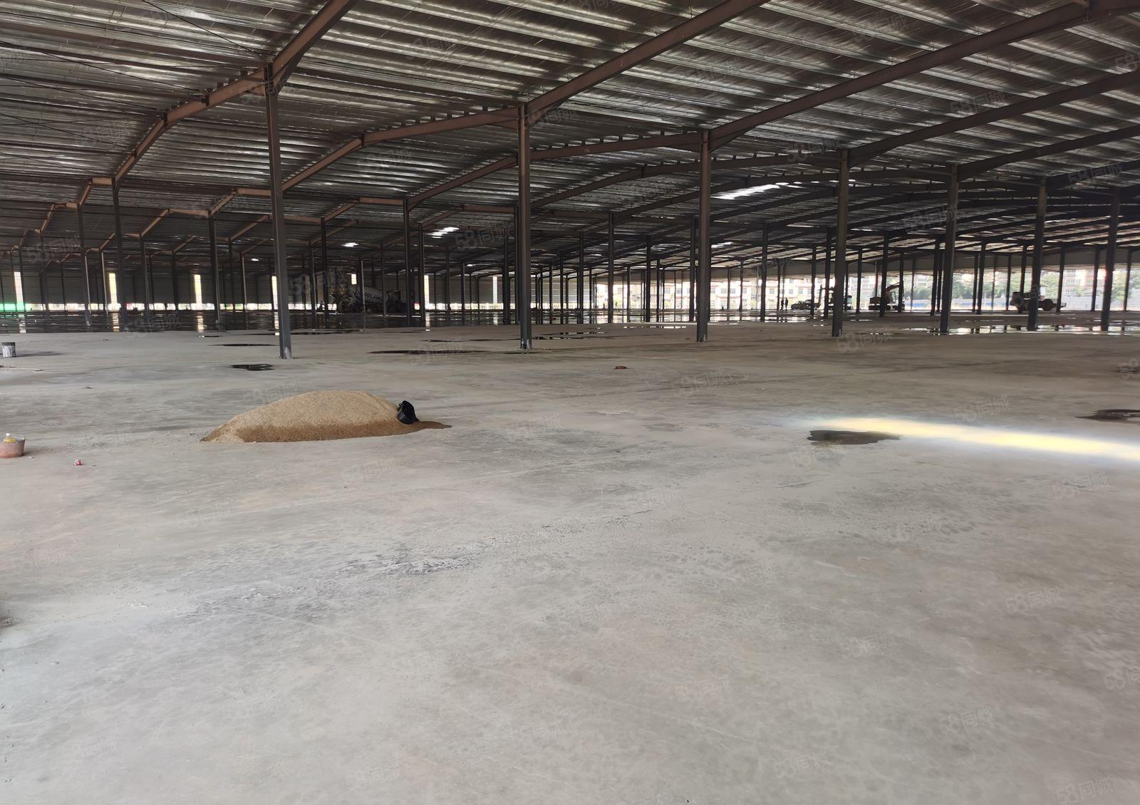 塘厦大坪高速口新建双面卸货平台厂房物流仓库，空地15000平