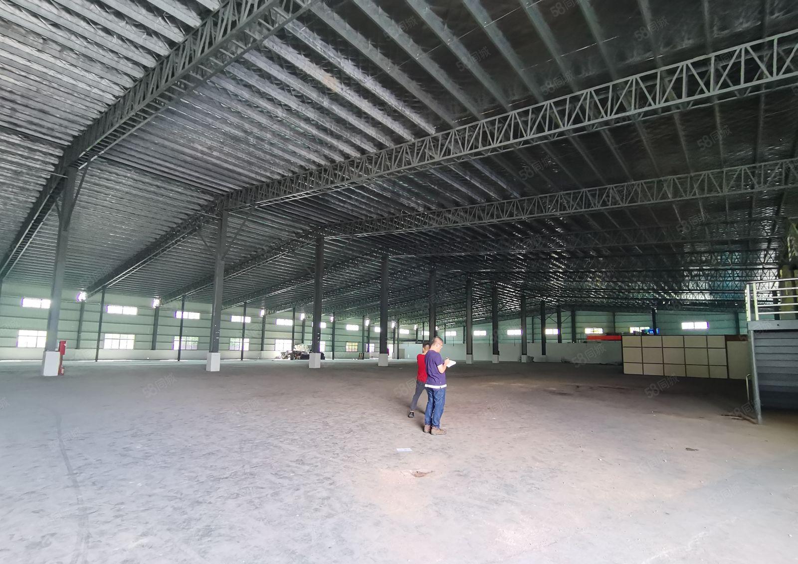 5百平起分租，塘厦128工业区独院9千平红本钢构仓库厂房出租