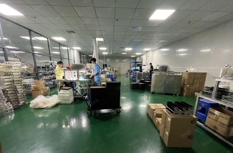 塘厦沙湖原房东直租5楼1250平方，千级无尘车间，无需转让费