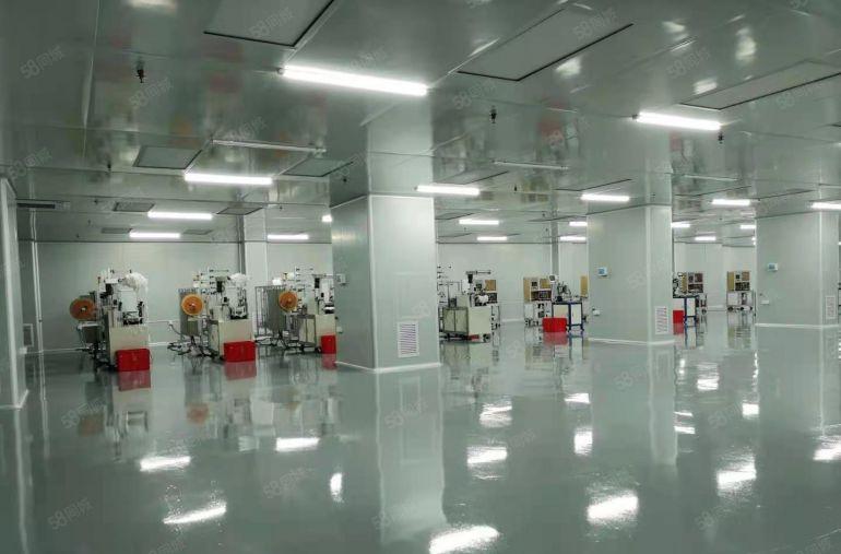 无尘车间！塘厦科苑城标准楼上3000平带装修厂房仓库低价出租