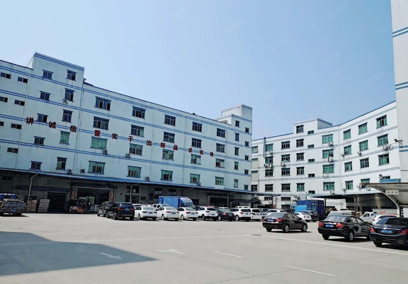 原房东 沙湖靠深圳 标准厂房带办公装修园区形象好空地大