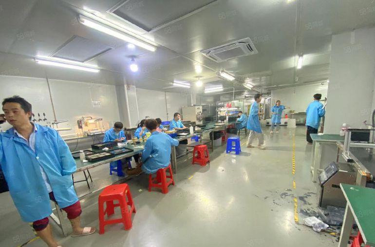 塘厦科苑城新出标准3楼800平方，千级无尘车间，无需转让费！