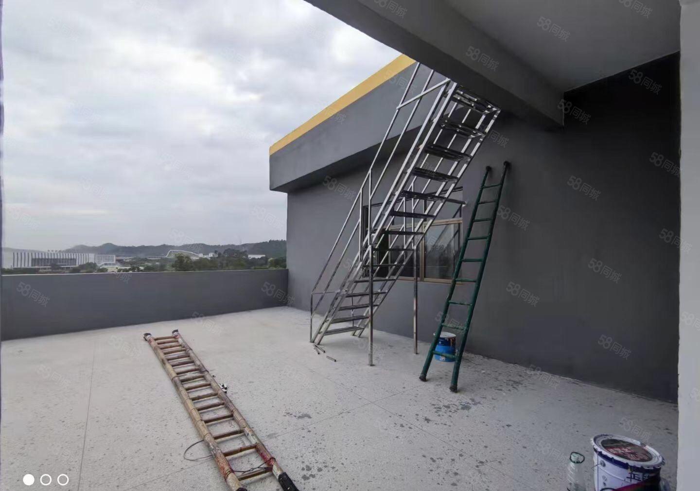 塘厦林村独栋全新厂房，每层500平方，不限行业。