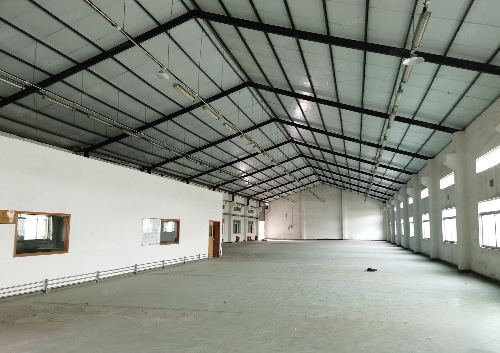 厂房出租    原房东大马路边独院单层厂房5300平米