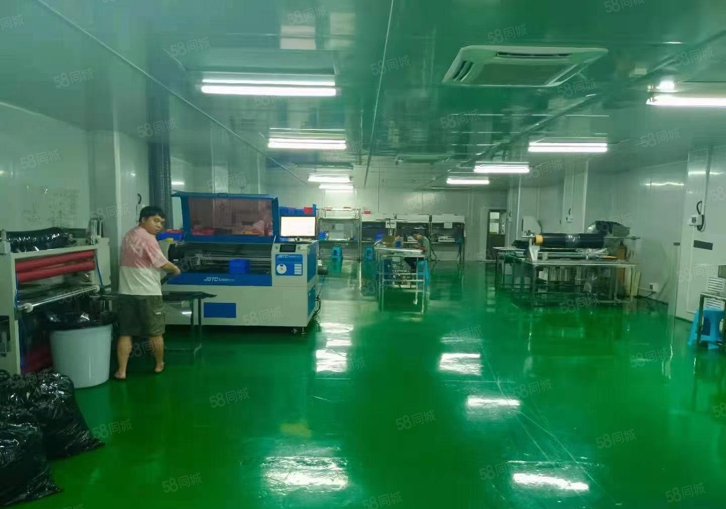 塘厦龙背岭无尘车间1500平厂房出租，无需转让费，！