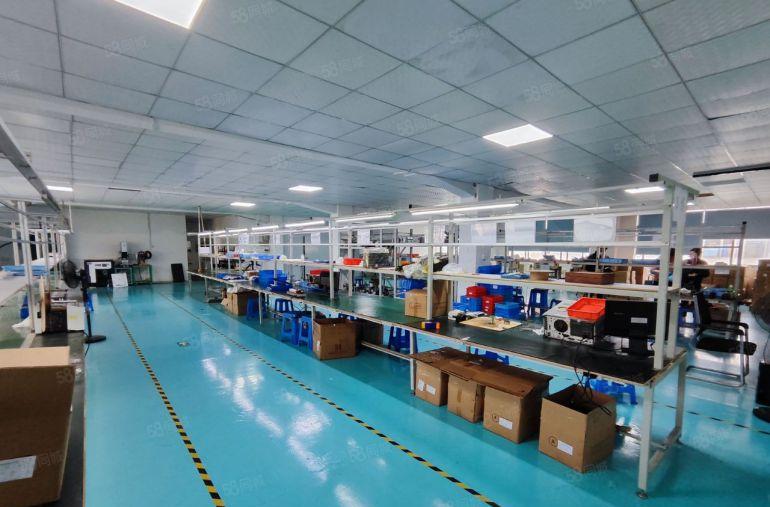 塘厦林村楼上整层1050平精装修厂房出租，可办环评无转让费用