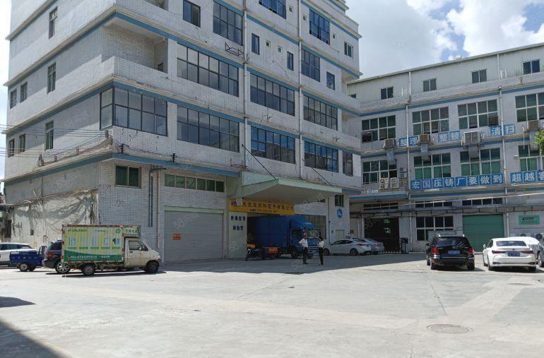 东莞塘厦小独栋单面积700平方一楼高七米交通方便带装修办公室