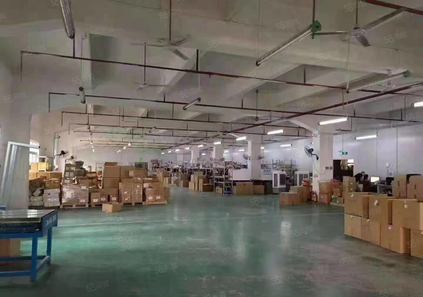 带卸货平台!塘厦清湖头厂房出租2楼3600平 可分租空地超大