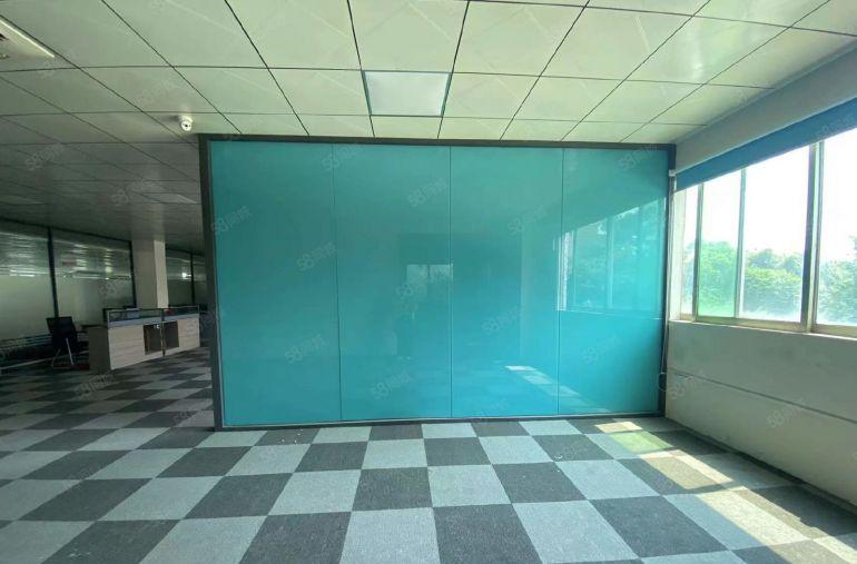 塘厦凤凰岗独院标准2楼1600平方！大气前台现成办公室精装修