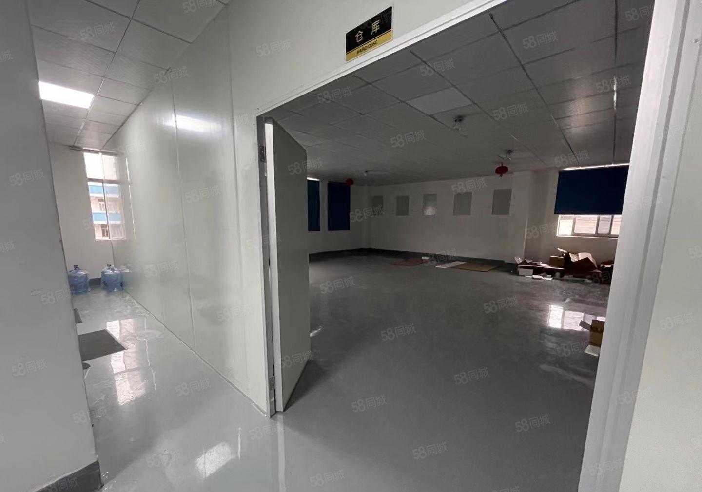 靓房！塘厦清湖头出租楼上厂房900平，全新精装修，主线到位