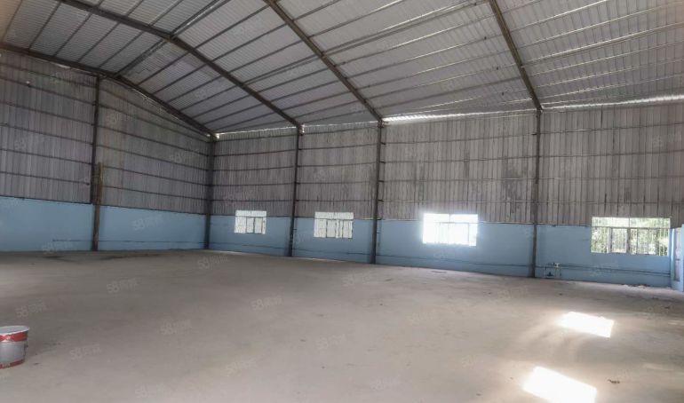 塘厦莲湖全新钢构一楼600平，高8米行业不限大路边可进大车