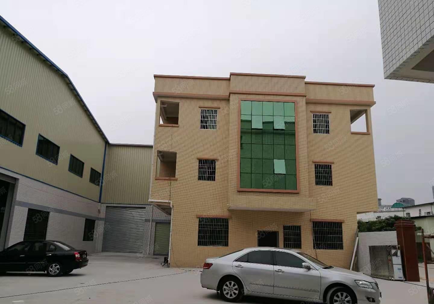 独院铁皮房3000平 滴水9米高 办公室200平米带现成行车