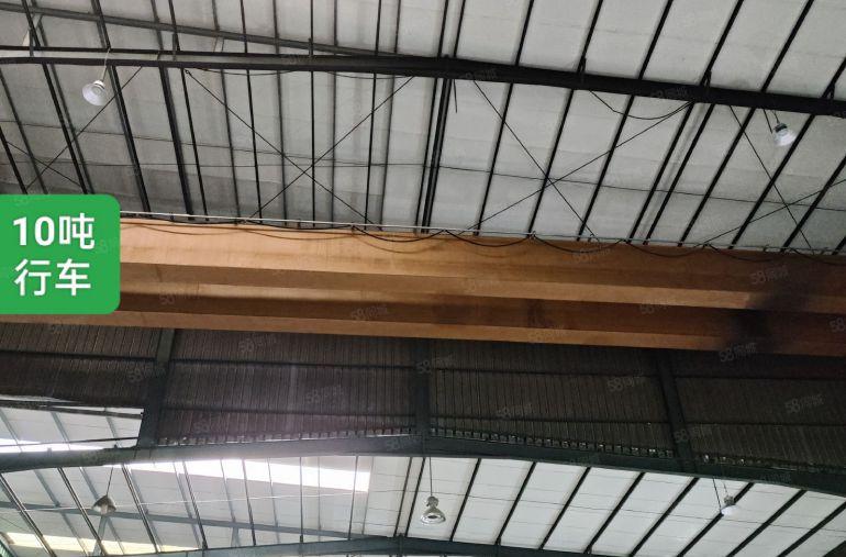 12高带现成10吨行车2200平单一层钢构厂房低价出租