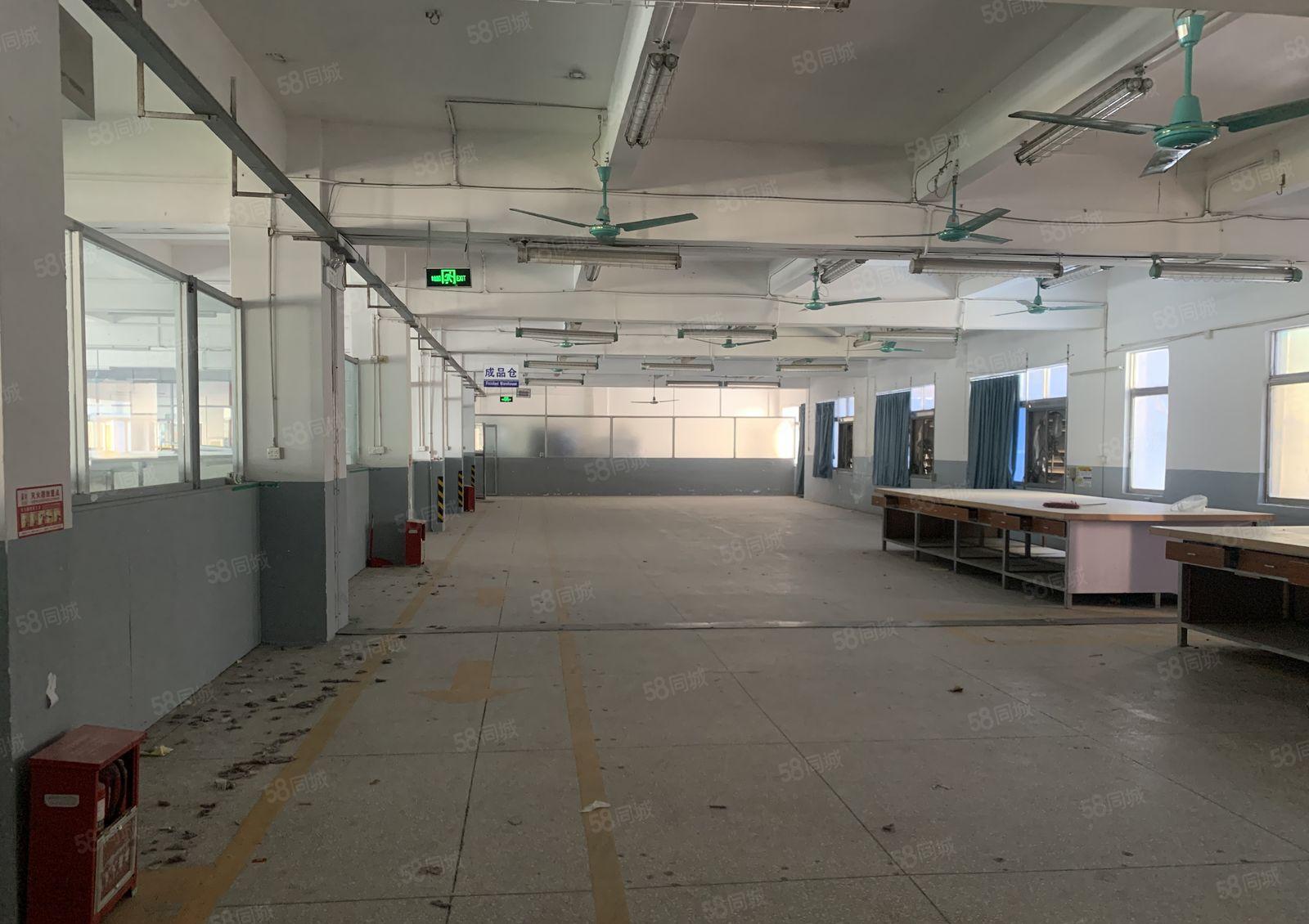 寮步镇石龙坑厂房出租2000平方，形象好空地大9成新!