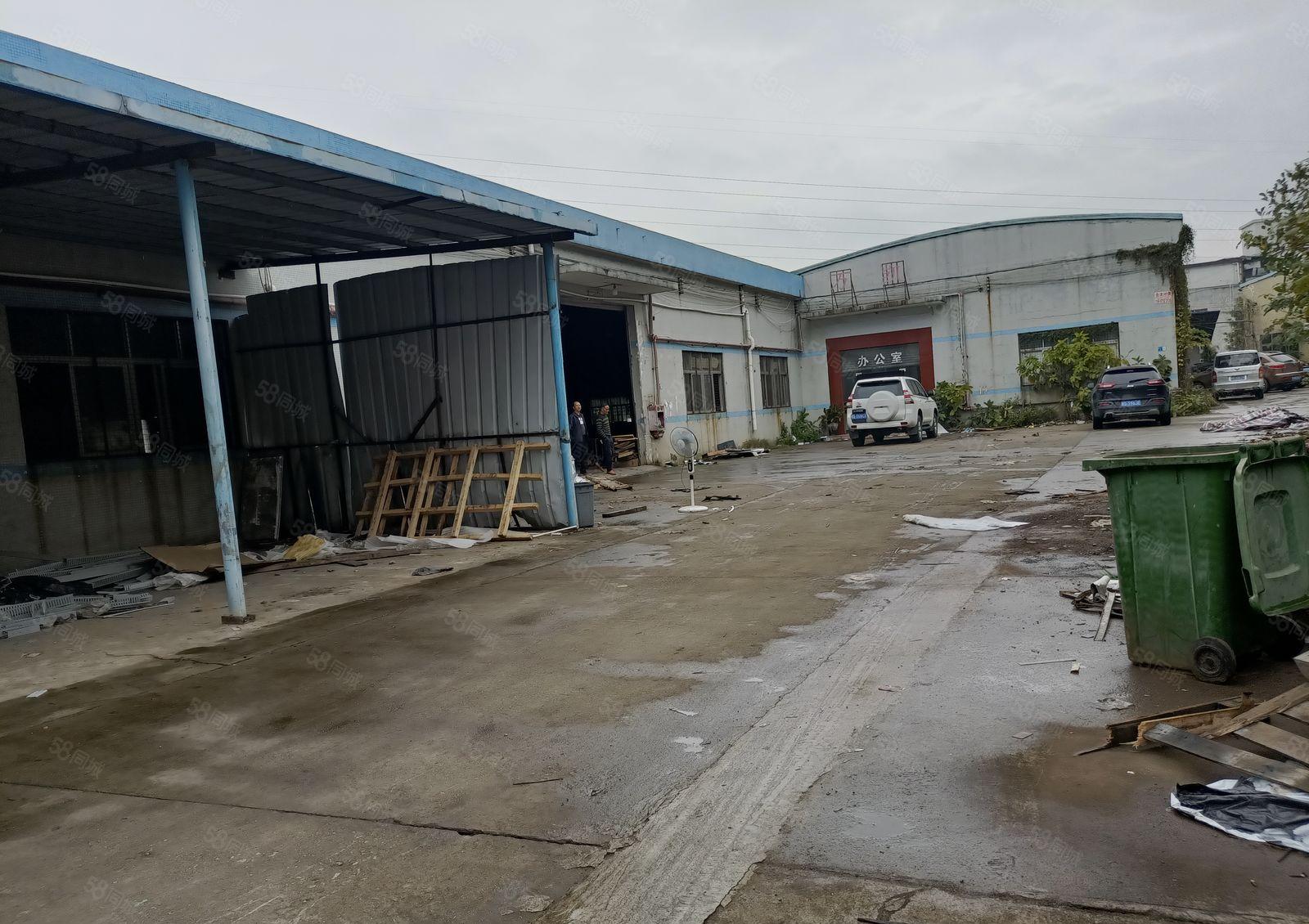 寮步横坑工业区单一层钢结构厂房出租2300平，