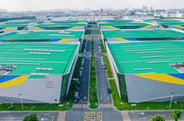 18万平钢结构厂房东莞周边红本独门独院12米高单一层厂房