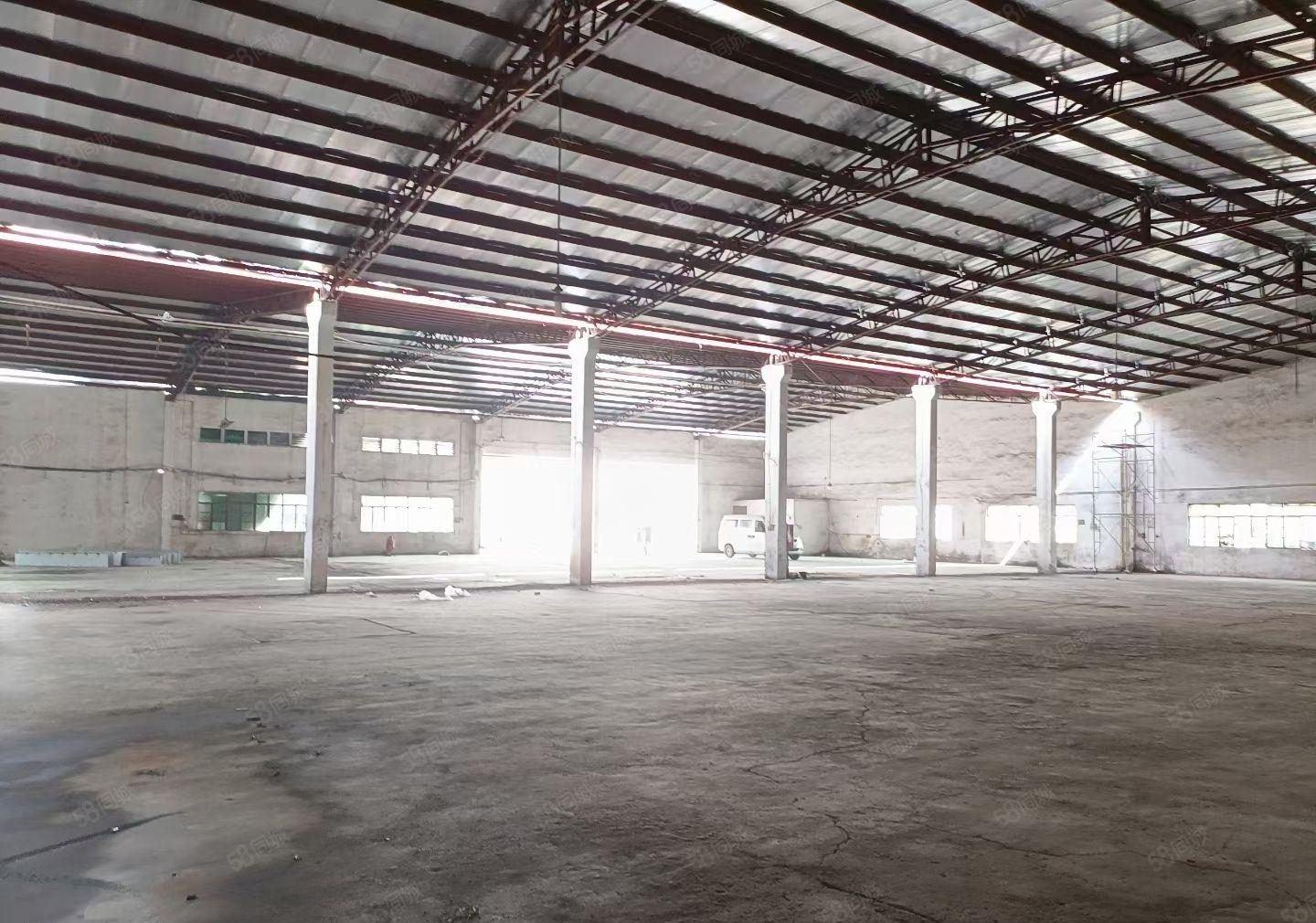 寮步砖墙到顶单一层小独院厂房2800平方出租 滴水7米