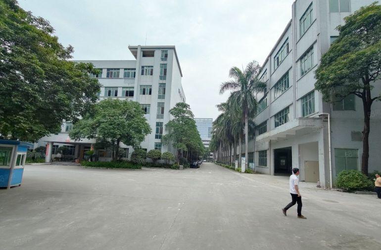 寮步（原房东）66000平米红本独院厂房整体出租，4层花园式