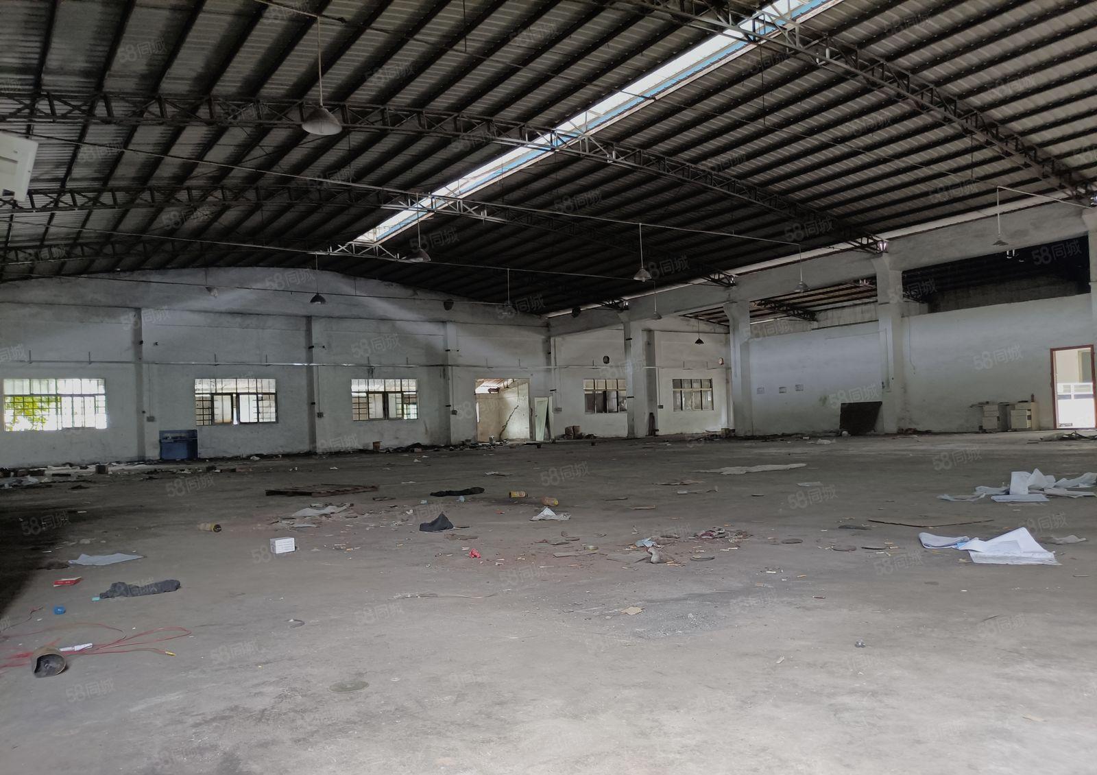 寮步横坑工业区单一层钢结构厂房出租2300平，