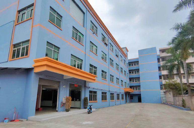 寮步向西独门独院7200平方厂房出租全新外观现成装修空地超大