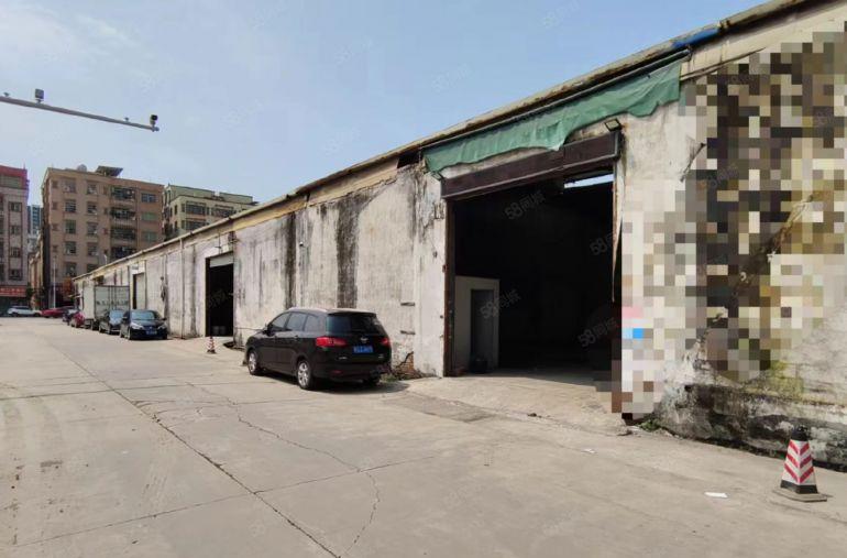 寮步西溪单一层1100平方厂房出租高度6.5米马路边交通便利