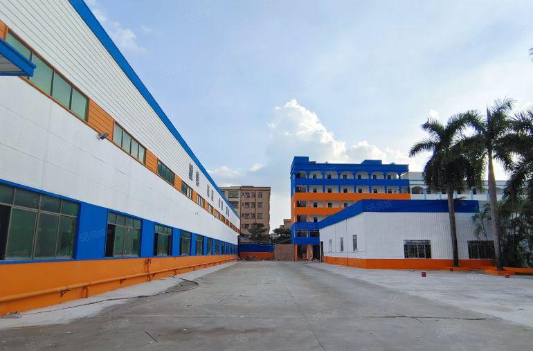 寮步全新10米高钢结构独门独院11500平方厂房出租空地超大